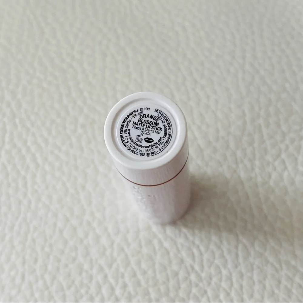 Anastasia Beverly Hills Orange Blossom 1.3g Mini Lipstick new